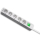 QOLTEC 5 gniazd , 1.8m, biało-szara - 1122516 - zdjęcie 2